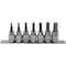 Dynamic Tools 3/8" Drive 7 Piece SAE, Std Length, Hex Socket Set, 1/8" - 3/8' D010014 - alternate 9